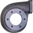 Carcasa turbina J96 peso 7kg para venta B2B