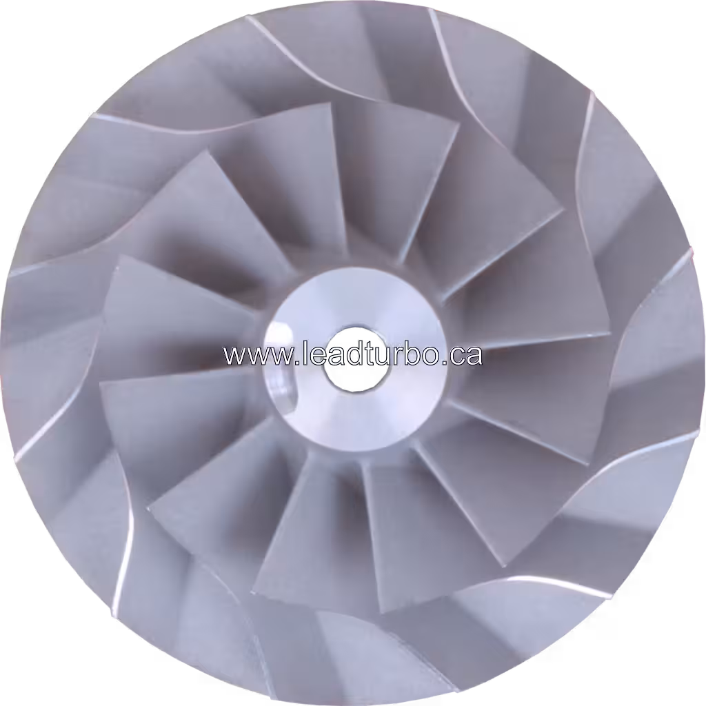 Koło sprężarki 49187-08060 CW TD07S-25A 13 do Mitsubishi 6D16T top view