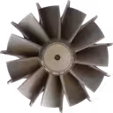 Roda de turbina HE451VE para motor Cummins B3