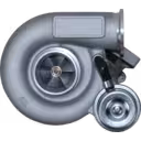 Turbocompresseur 3772742 HE200WG vue avant