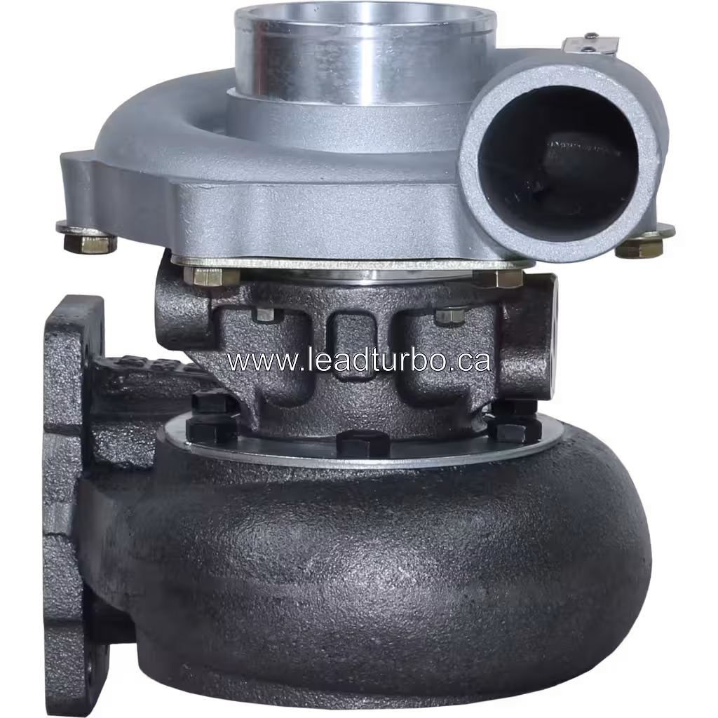 Turbosprężarka 409250-1 TO4B15 do John Deere 6404T widok z przodu