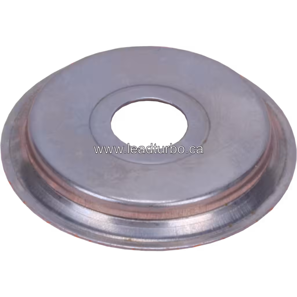 443594-1 heat shield top view showing concentric ridges