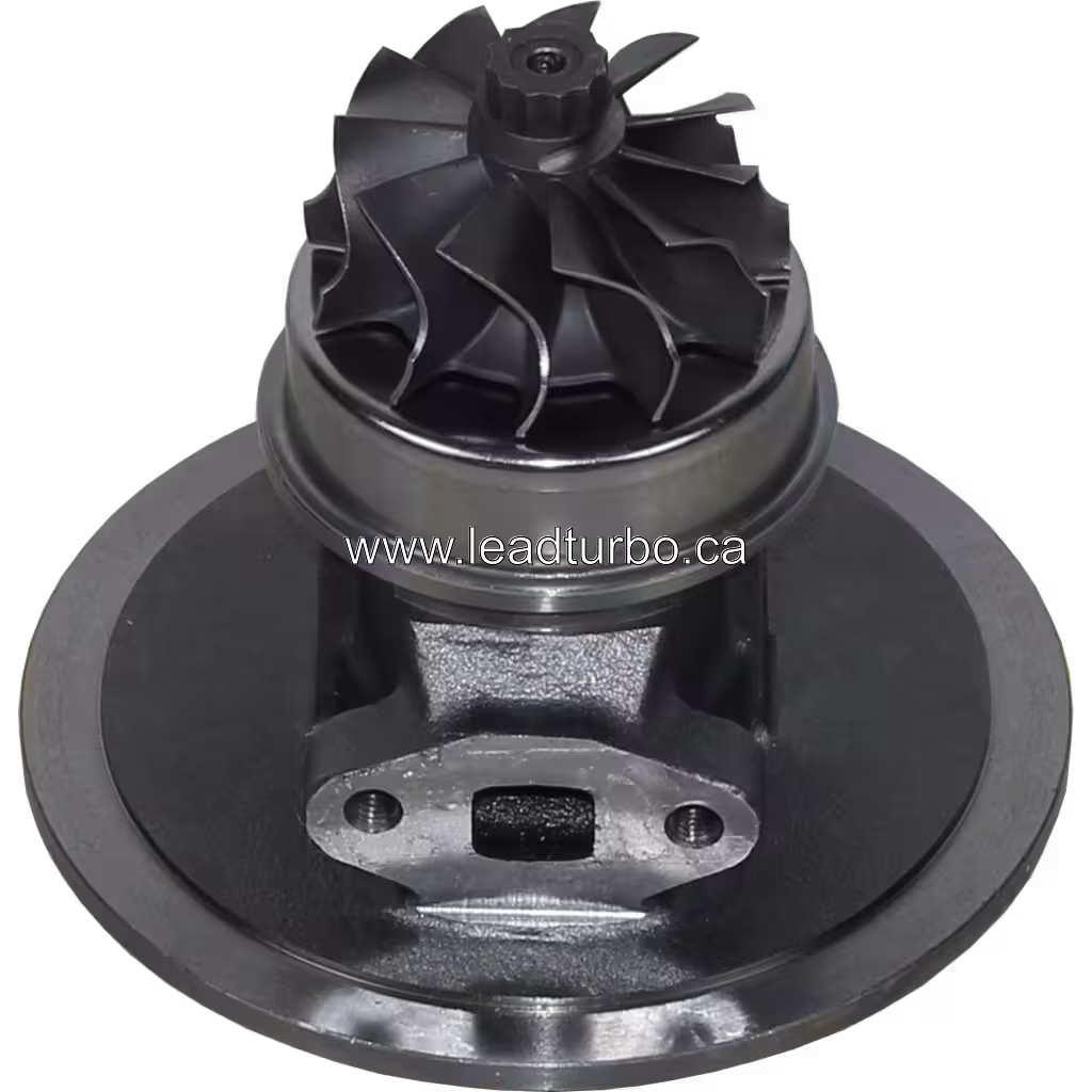 Core турбокомпресора 0R-7569 S300G071 для CAT E325C bottom 45 degree view
