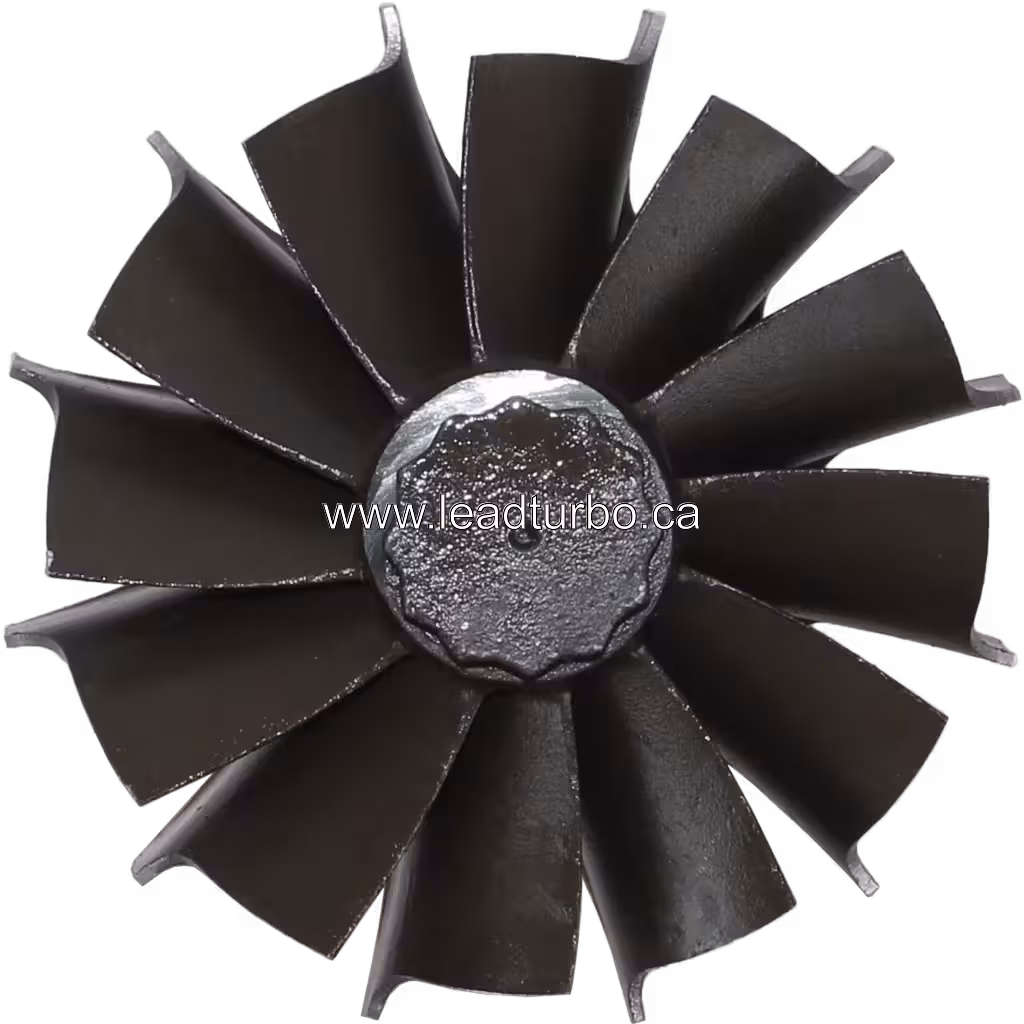 Roda Turbinária 1152304435 vista lateral e frontal
