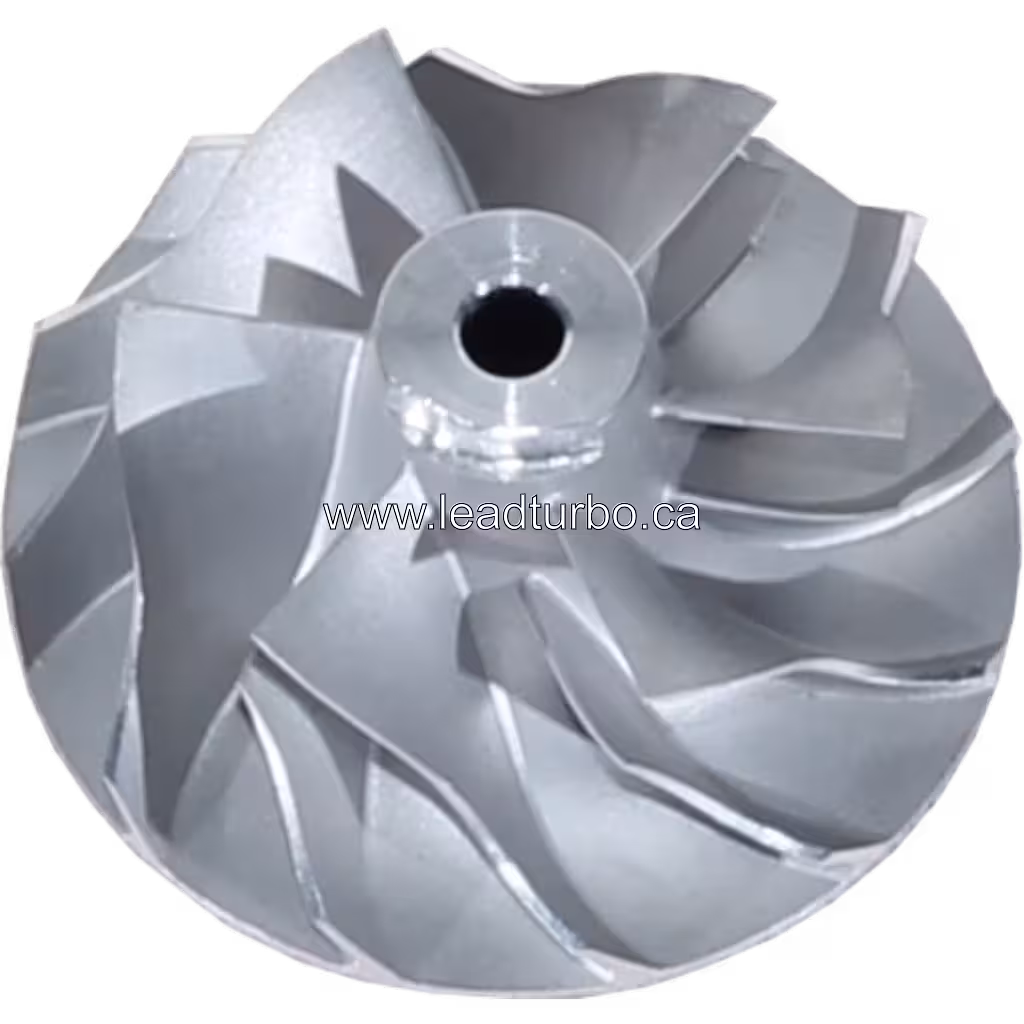 Rueda de compresor de aluminio para turbo Hyundai H1