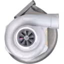 Unidade turbo 409410-0001 vista frontal