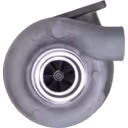 Vue avant du turbocompresseur 177258 S200S055 montrant la roue compresseur