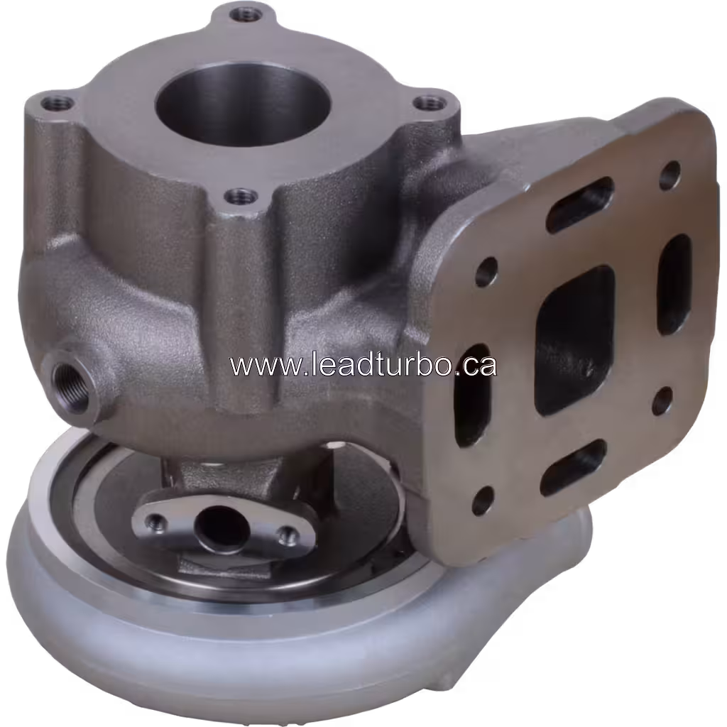 Turbosprężarka 3524427 H1C – zamiennik do silnika Cummins 6BT bottom 45 degree view
