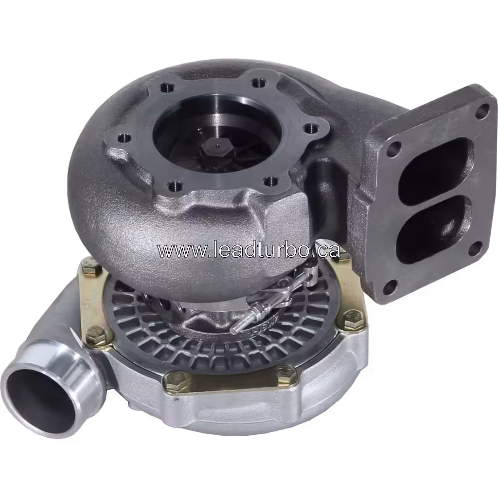 Turbosprężarka 53299706702 S3A zamiennik do Steyr WD615, Shacman, Sinotruk bottom 45 degree view