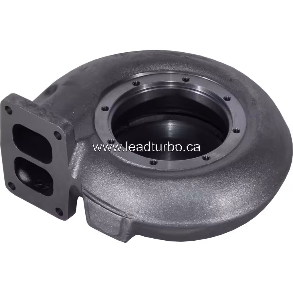 Корпус турбіни 2882099 TH для турбокомпресора HC5A (Cummins) bottom 45 degree view