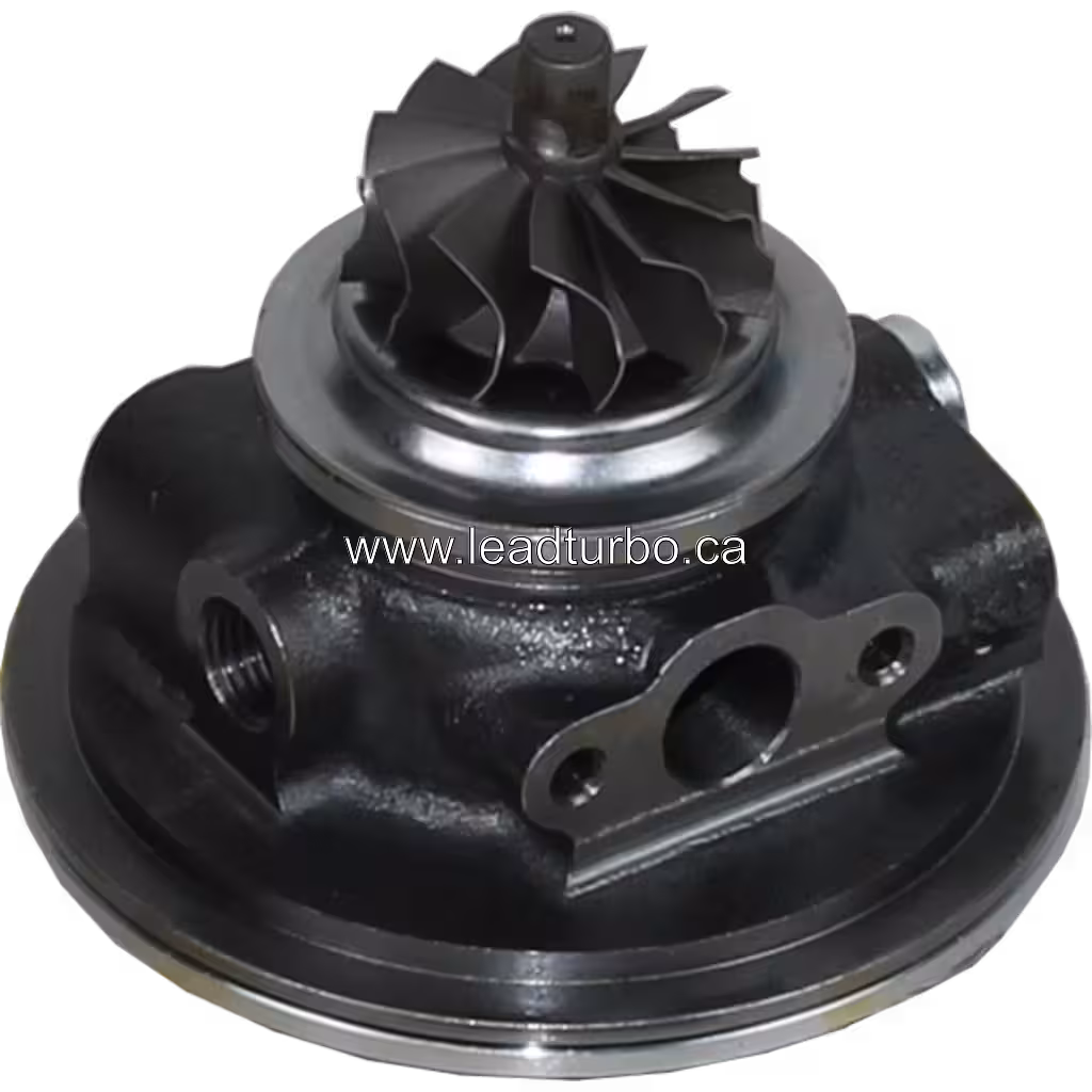 Core турбокомпресора 53037100511 K03-2072GAAAA для AUDI A4 1999 150HP bottom 45 degree view