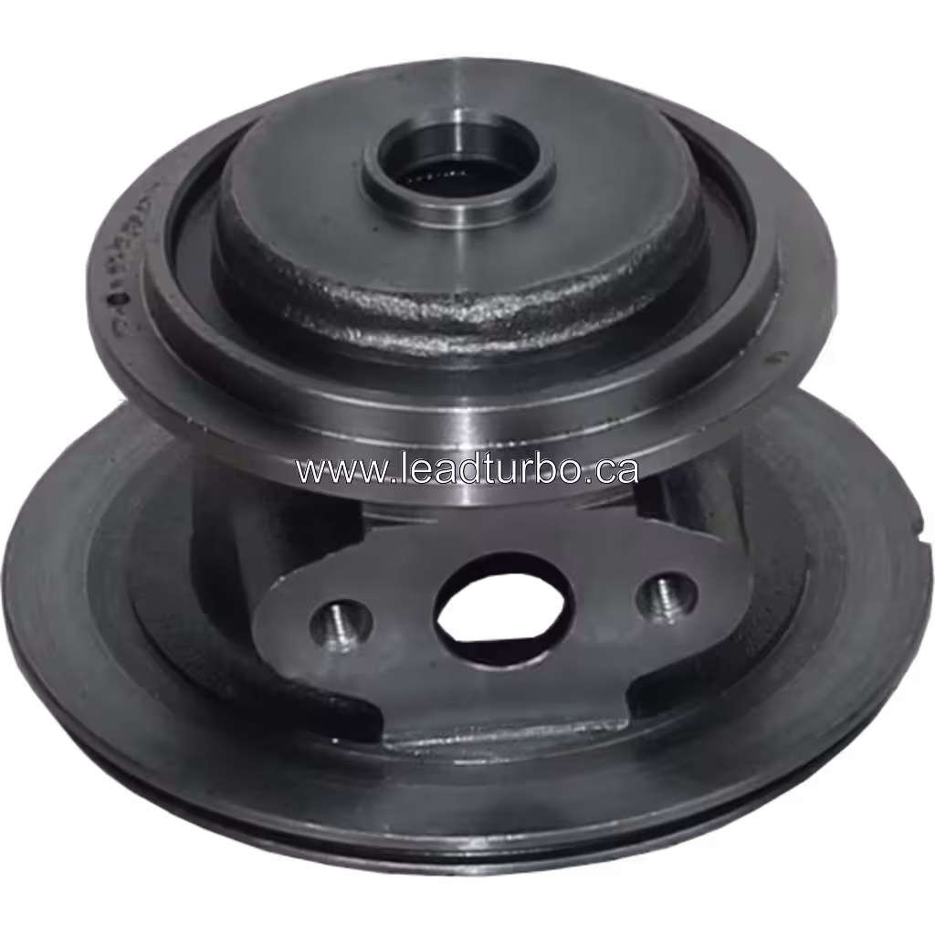Logement de palier de turbocompresseur 49178-25900 (J96) bottom 45 degree view