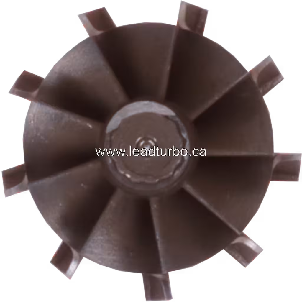 NB131180 Turbine Wheel Replacement for Yanmar 4JHLHTE-K2 Marine Turbocharger top view