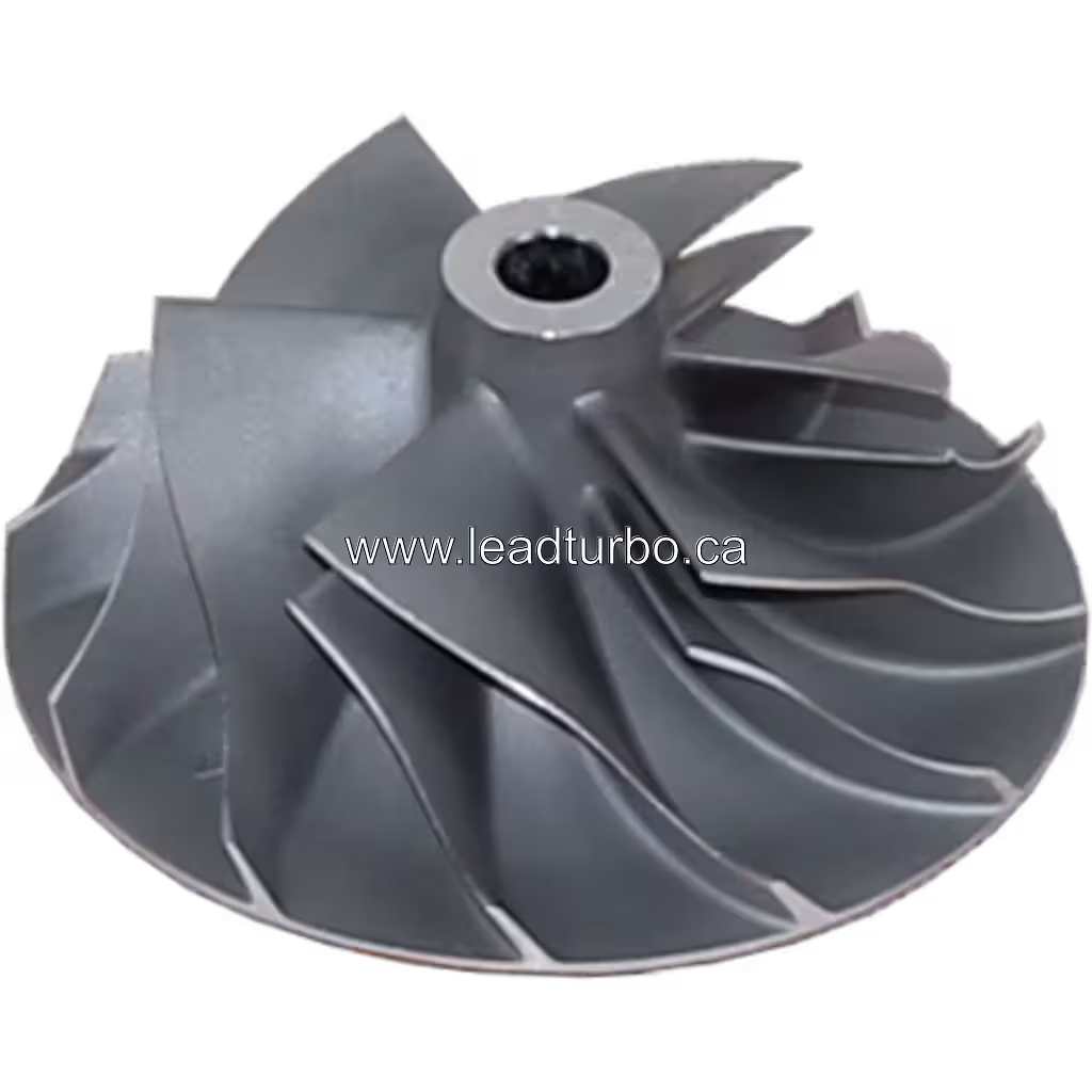 Roue de compresseur VA240044 CW pour Isuzu 6BD1T et Hitachi EX200 45 degree view
