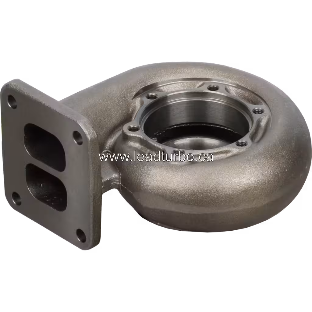 TA3401 Turbine Housing 466334-10 TH for John Deere 6359T bottom 45 degree view