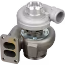 Turbo motor CNH 97HP vista frontal
