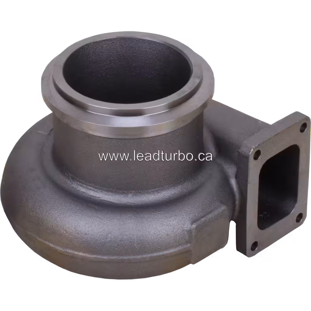 3591171 Turbinengehäuse HX83 Turbolader Ersatz für Cummins QSKV60 45 degree view