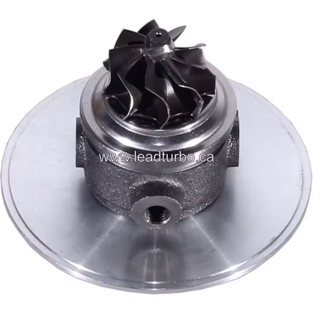Core турбокомпресора GT2259LS 732409-0012 для HINO N04C bottom 45 degree view