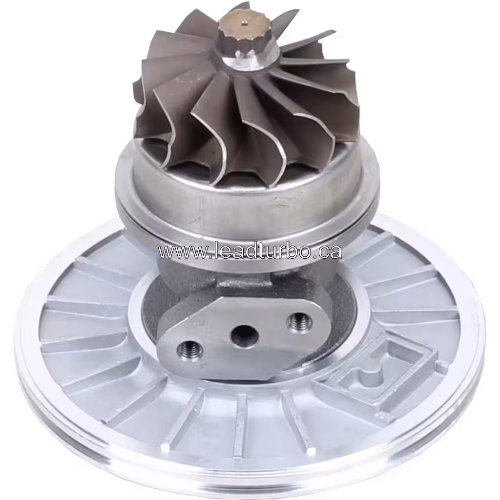 Vue de dessous de la roue turbine du core J96