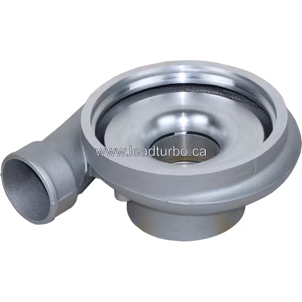 Obudowa sprężarki turbosprężarki do Cummins 6CT - Zamiennik bottom 45 degree view