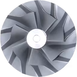 Roue de compresseur TD08H-27M22 pour KATO SK16-N2 (Ref: 49188-03062 CW)