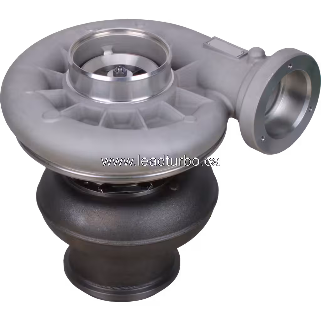 Vista frontal del turbocompresor 3594195 LeadTurbo