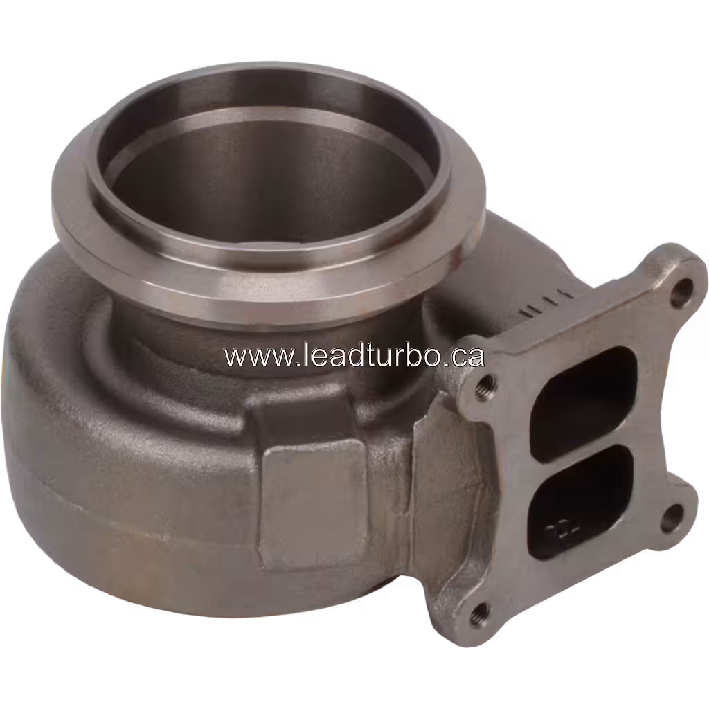 3800471 TH HX55 Turbine Housing for Cummins ISM Turbocharger 45 degree view