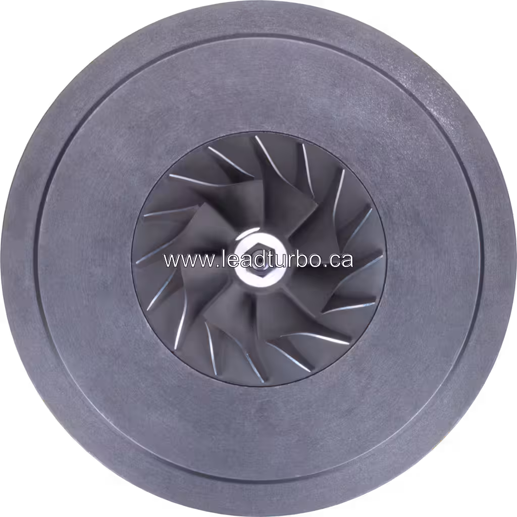 Cœur de turbocompresseur HX80 3767952 pour Cummins QSK60 Marine top view