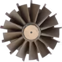 Roue de turbine HX83 3535721-CAST-2 pour Cummins QSK60 Marine thumbnail 2
