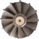 Vista replacement de la rueda de turbina HX55 para Volvo D12A