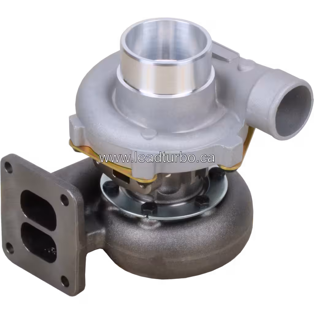 Vista lateral del turbo 466334-0004 LeadTurbo