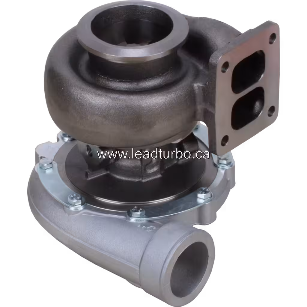 Turbocharger S300S- vista lateral e conexoes