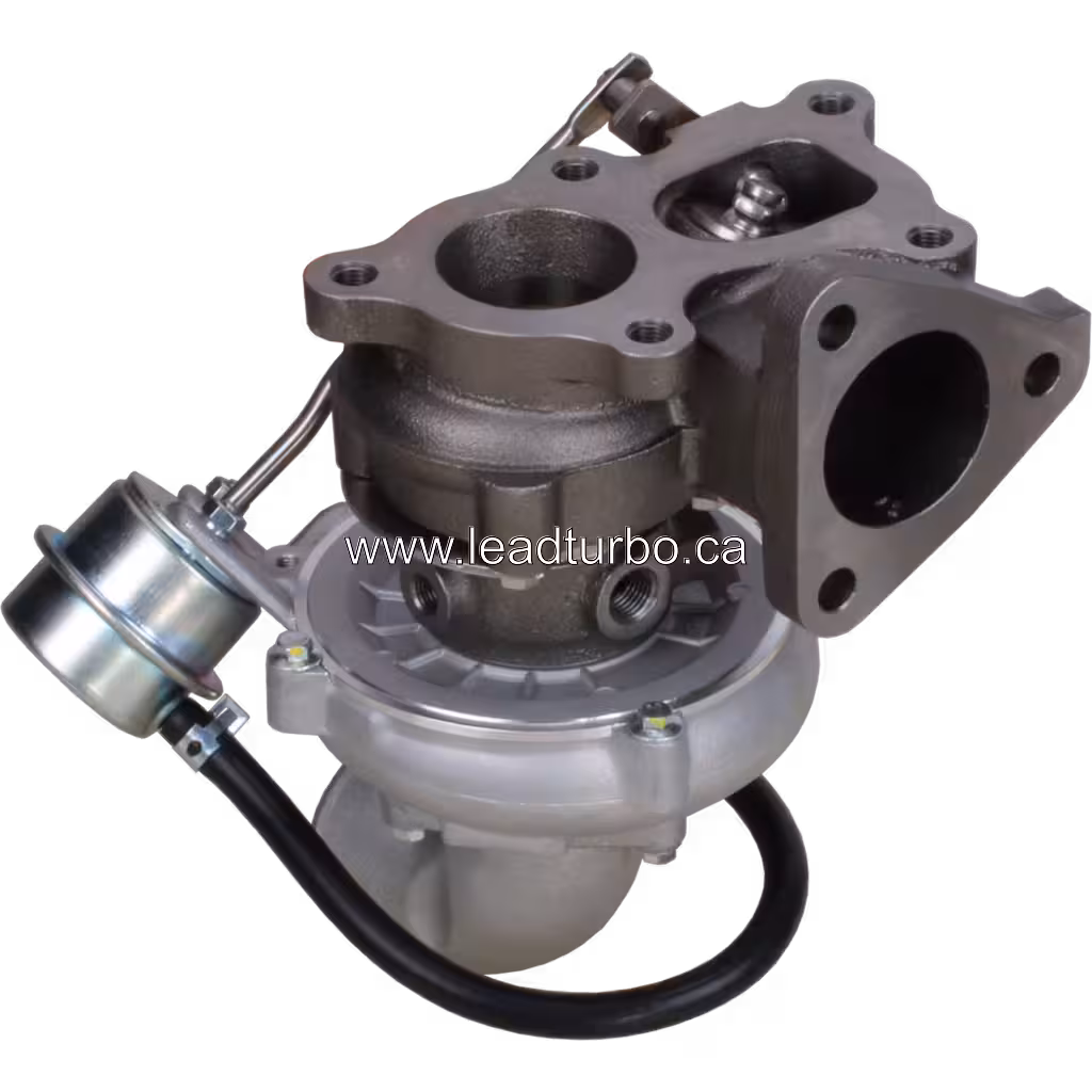Conexiones de entrada y salida del turbo D4BH