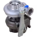 Turbosprężarka 4038003 HX40W widok z boku, numery OEM 3597335 3597336