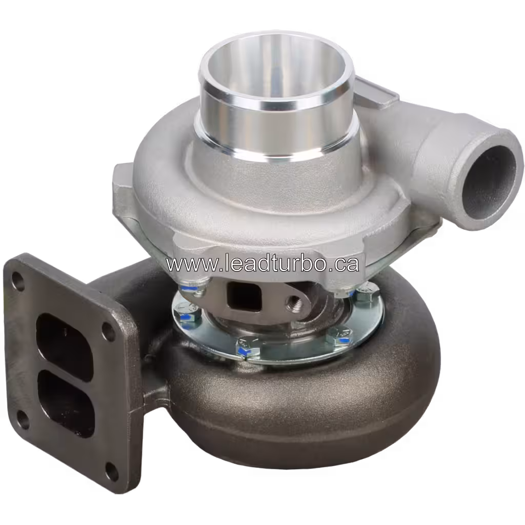Zamiennik turbosprężarki 466334-0008 RE26120 widok z boku