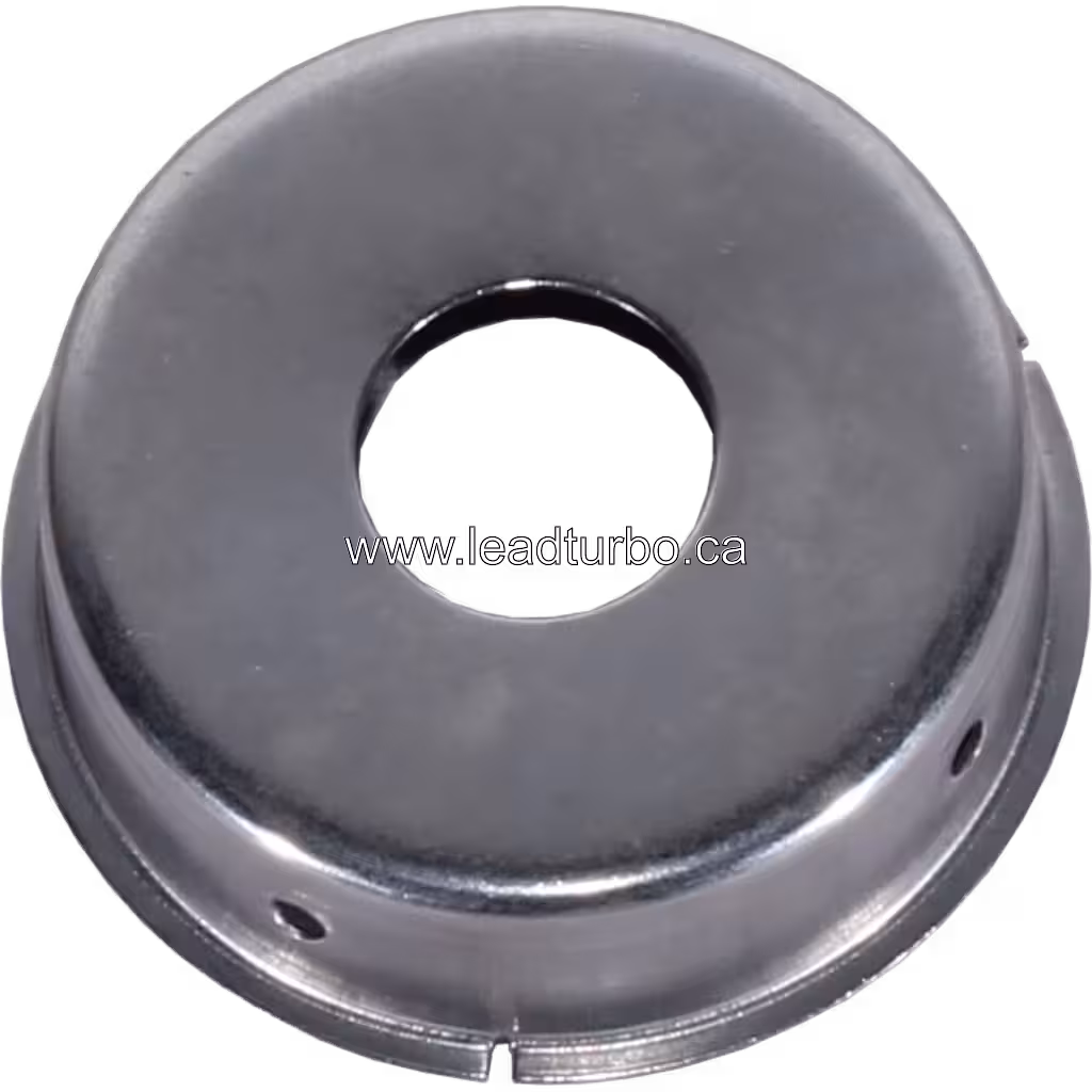 447553-0005 Turbo Heat Shield Replacement for Ford New Holland Tractor 45 degree view