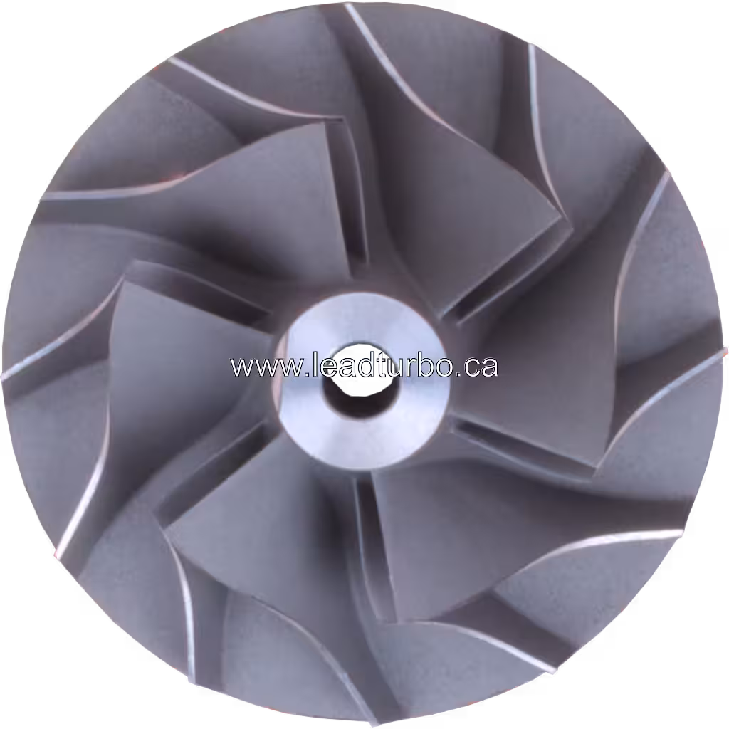 465819-0003 CW Compressor Wheel J96 Turbocharger front view