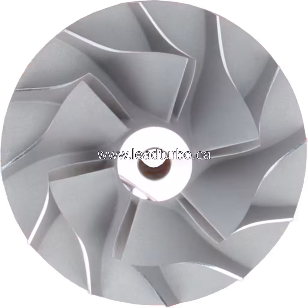 465819-0003 CW Compressor Wheel J96 Turbocharger top view