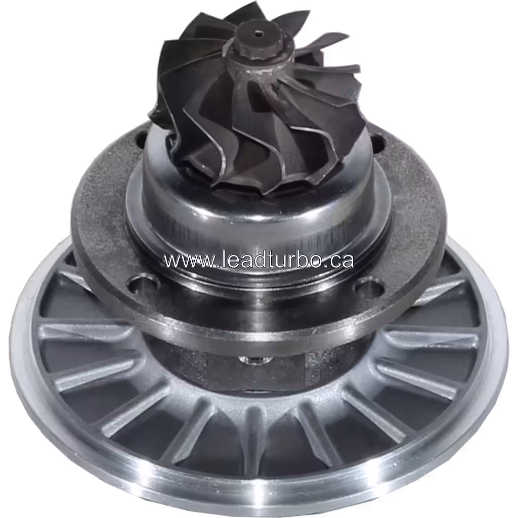 Core de Turbocompresseur RHE61 1144003320 pour Isuzu 6BG1T bottom 45 degree view