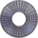 S400 Thrust Ring - Top View with Iridescent Pattern
