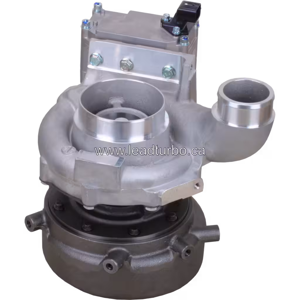 Turbo aftermarket HINO motor JO8E vista frontal
