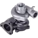 Vista frontal del turbocompresor MD083538 referencia 49177-01010