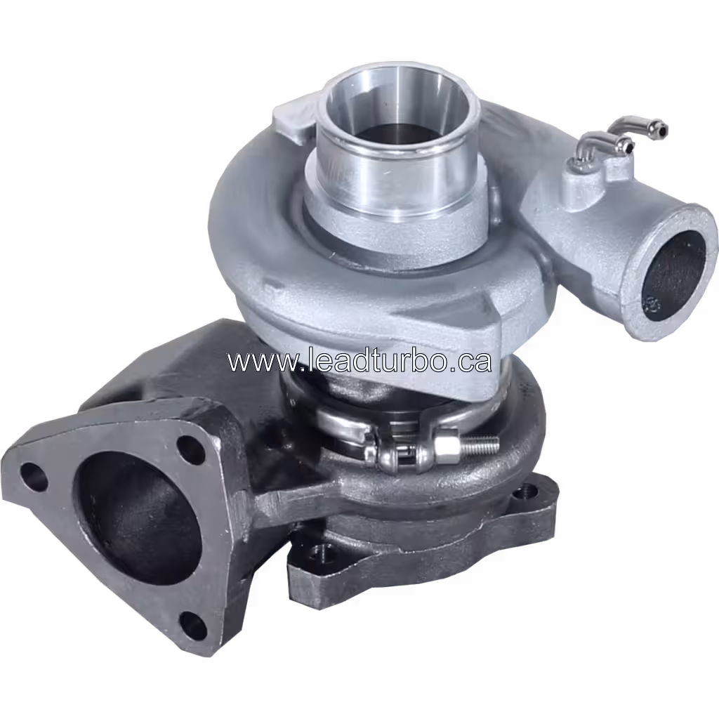 Vista lateral del turbocompresor para Hyundai H100