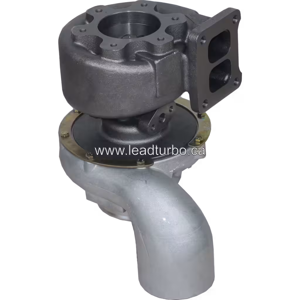 318295 S400 Turbocharger Replacement for Renault Truck aftermarket Route Kerax bottom 45 degree view