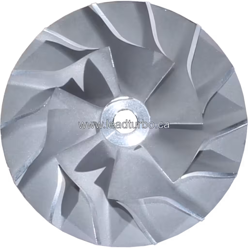 3521863 H1C Compressor Wheel for Cummins 4BTA Turbocharger top view