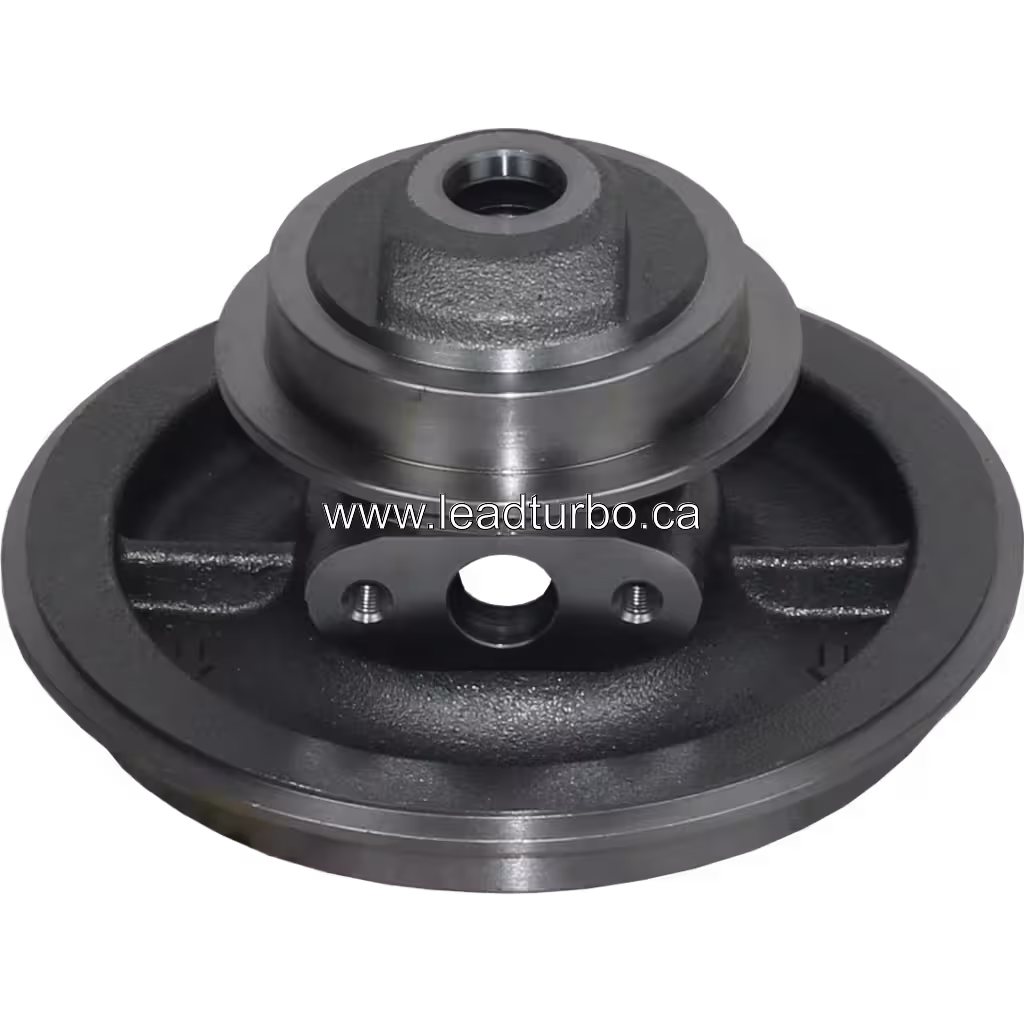 3535400 J96 Turbocharger Bearing Housing Replacement bottom 45 degree view