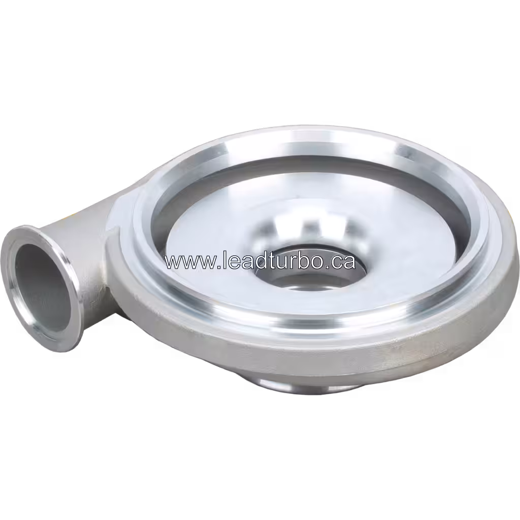 Detalle de montaje carcasa compresor turbo HE500WG