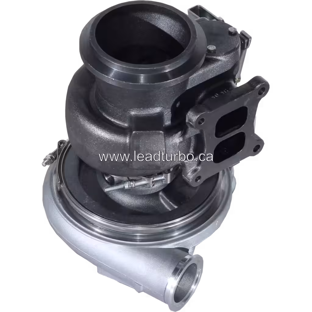 Турбокомпресор HX55W 3592778 для Cummins ISM: заміна bottom 45 degree view