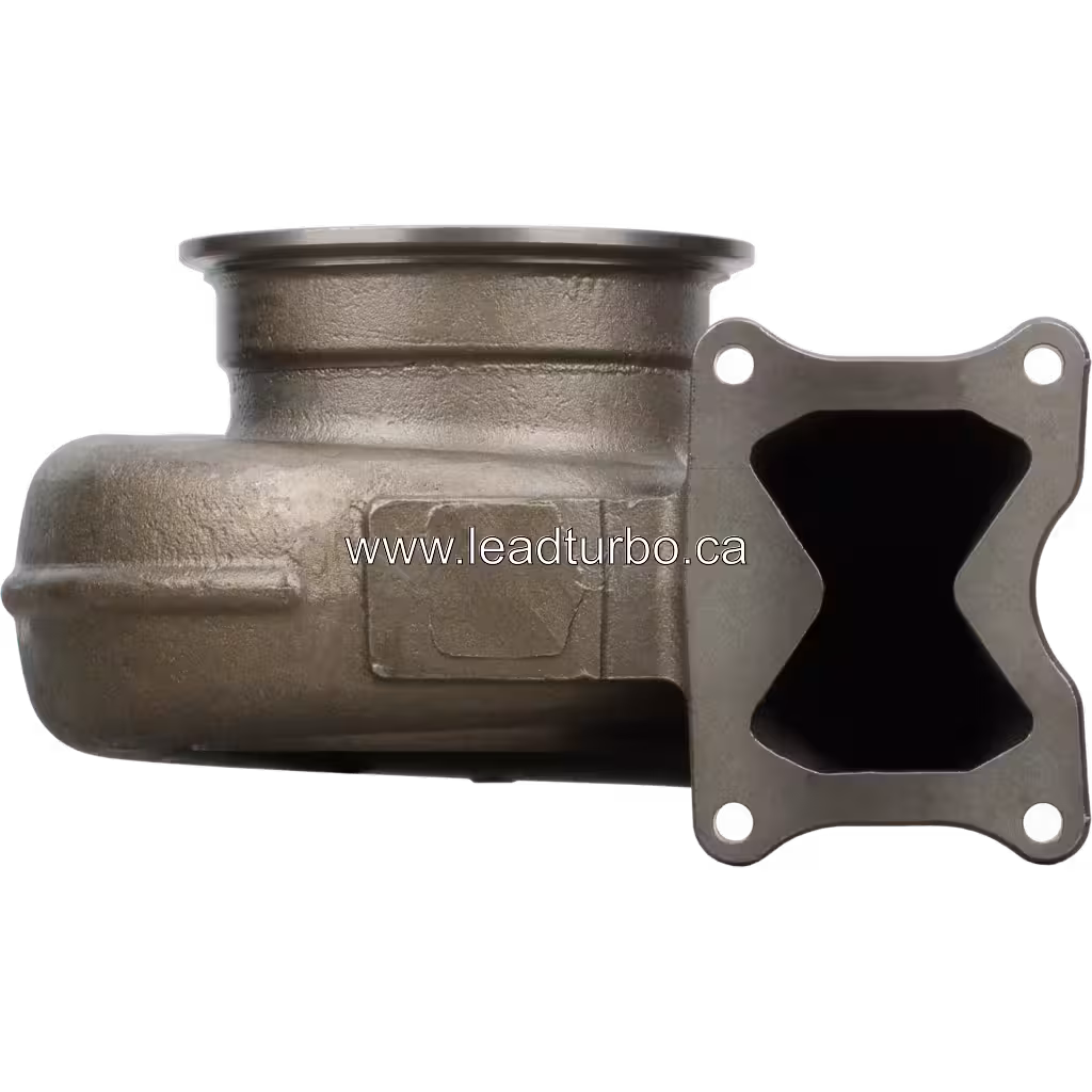 Turbine housing FOR 3800950 TH HX83 para CUMMINS QSK50, vista frontal
