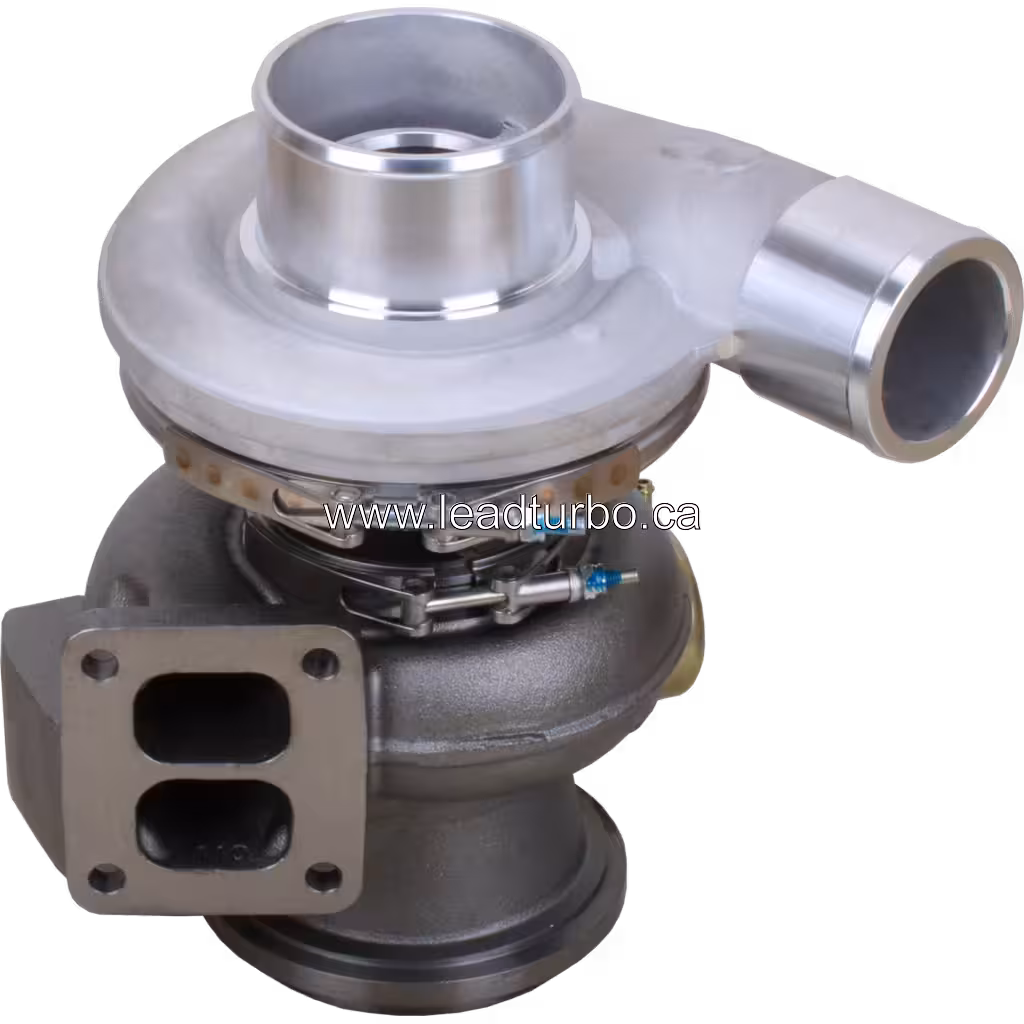 Vista lateral del turbocompresor para CAT 330C y 12H